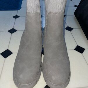 Gray Women's Ankle Boots